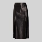 Elevate Your Look with a Leather Midi Skirt full image