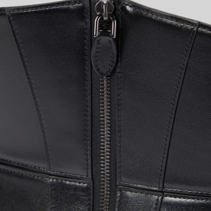 Large Leather Corset Belt ZIP Closed Image