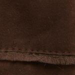 Shearling Lined Leather Gloves closed view